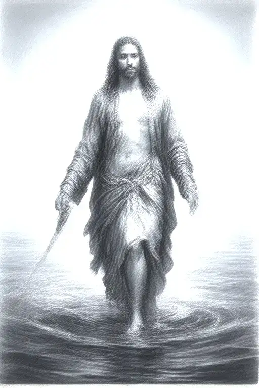 Jesus Walking On Water