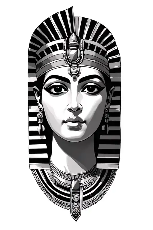 Cleopatra Symetrical Face