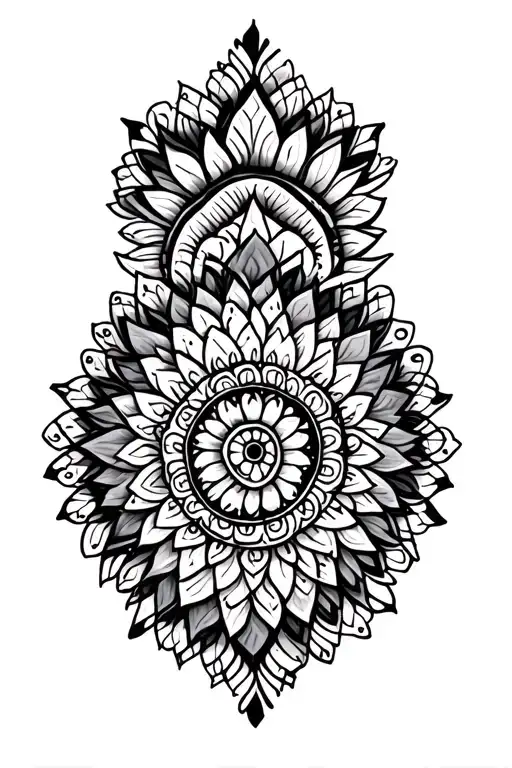 Mehndi Geometrical Design