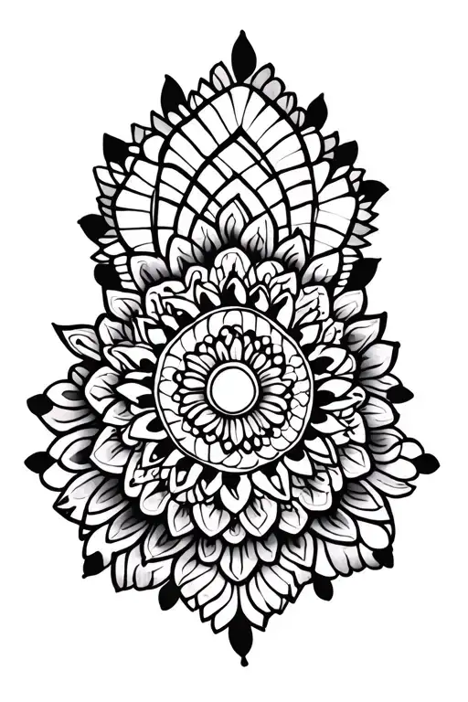 Mehndi Geometrical Design