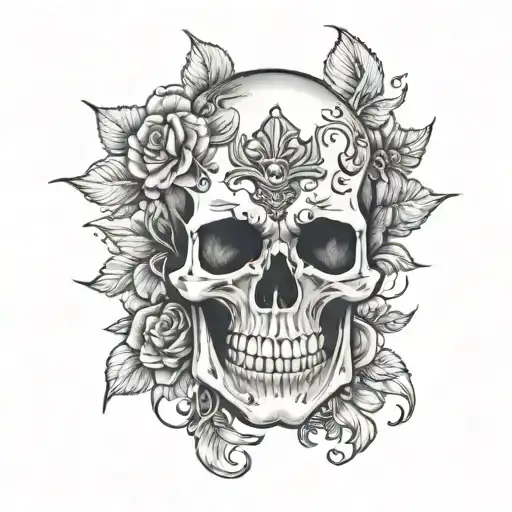 Skull Adorned