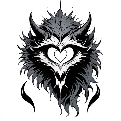 Demon With Heart Eye