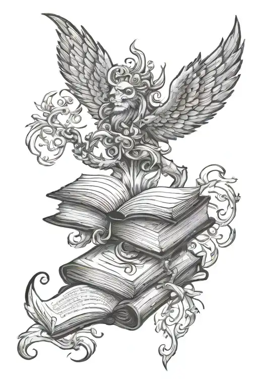 Book Style Illustration