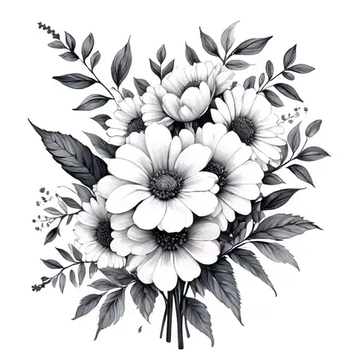 Birth Flower Bouquet