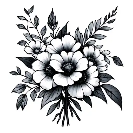 Birth Month Flower Bouquet