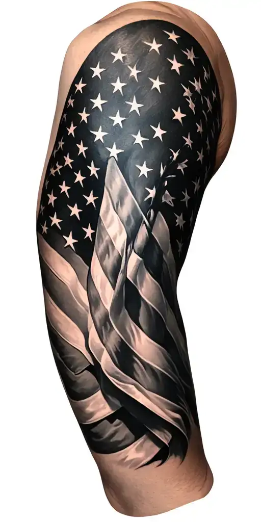 American Flag Sleeve