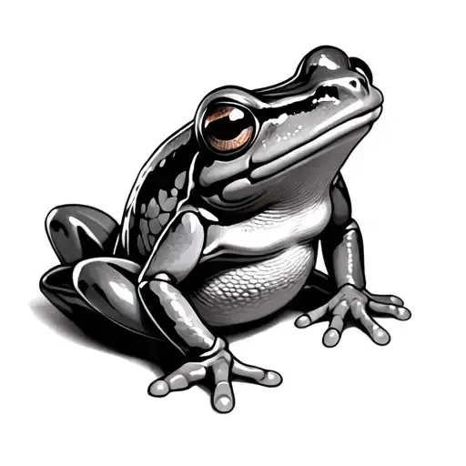 Angle Frog Playing Cricjet