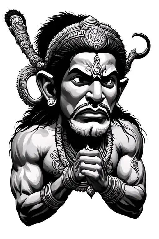 Hanuman Strength Right Thought