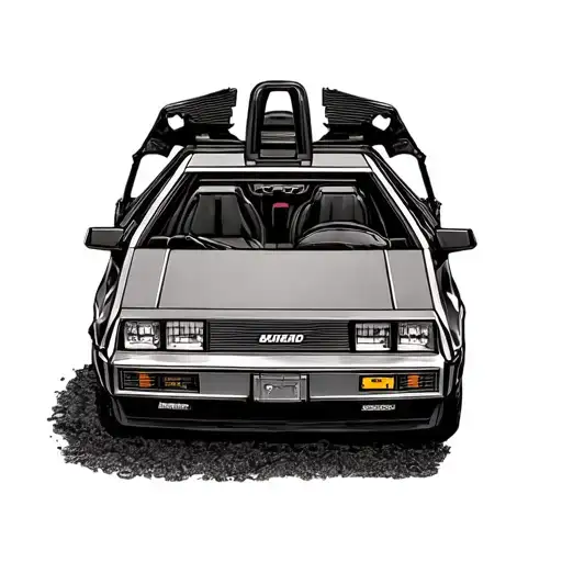 Delorean Car Dad Memory