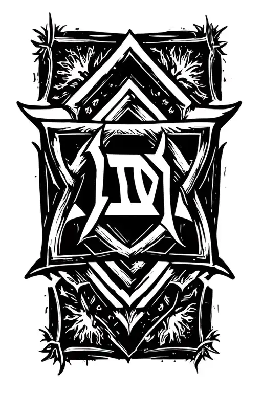 Incorporate A Hebrew Letter Into A Traditional Jewish Symbol