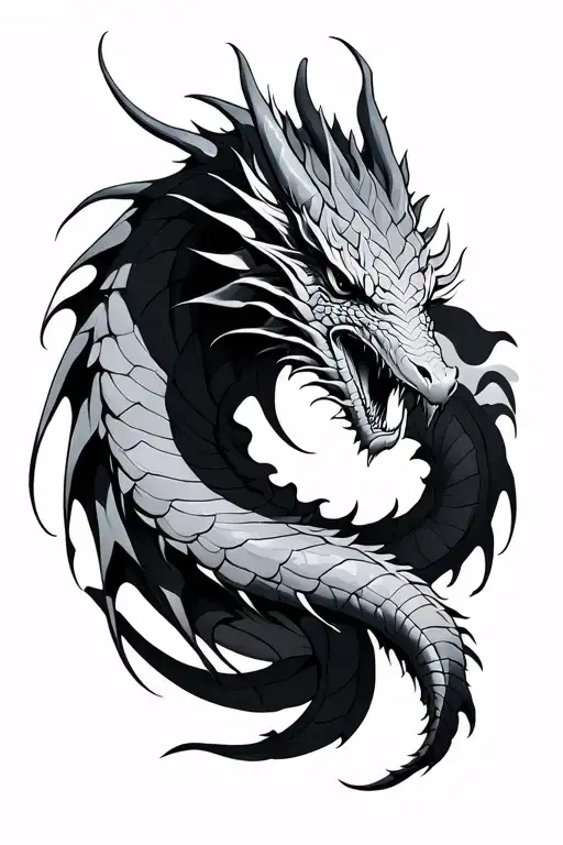 Thin Dragon Down The Spine