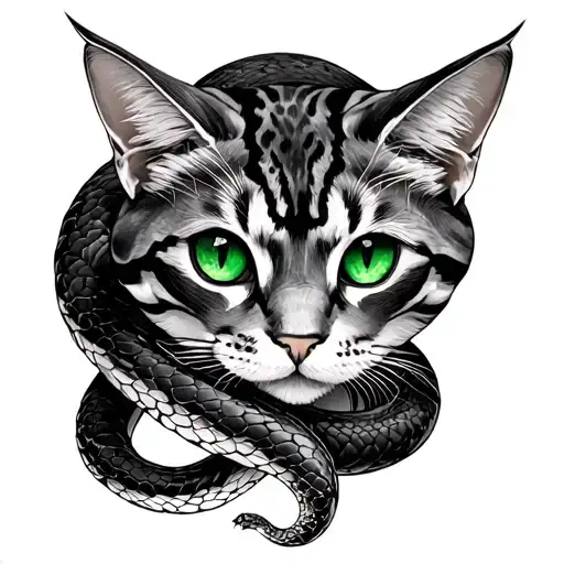 God Money Kids Taurus Snake Cats Green Eyes