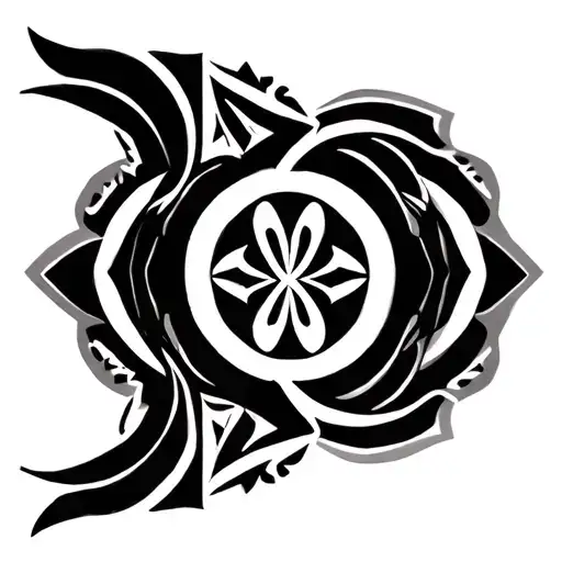 Tribal Zia Symbol Formed