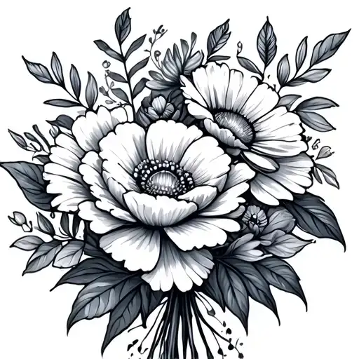 Birth Flower Bouquet