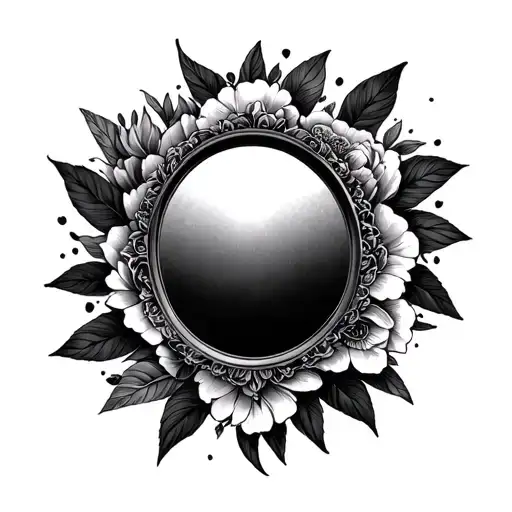 Mirror Reflecting Self Love