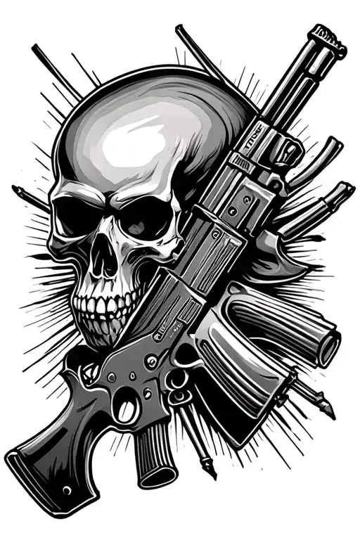 Ak47 Skull
