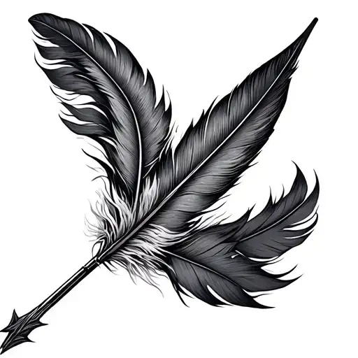 Arrow And Feather
