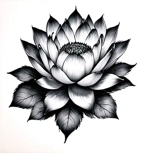 Lotus Flower Intertwined