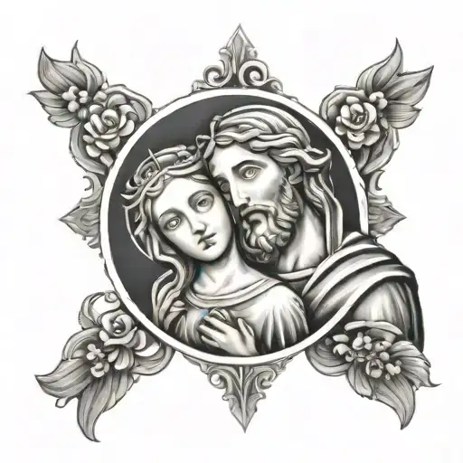 Mary And Jesus Christ