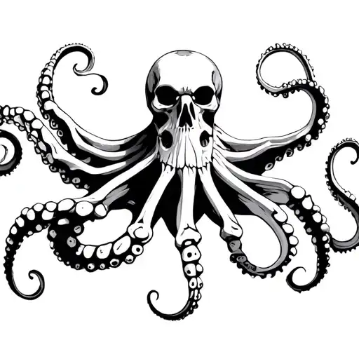 Octopus Skeleton All Bones