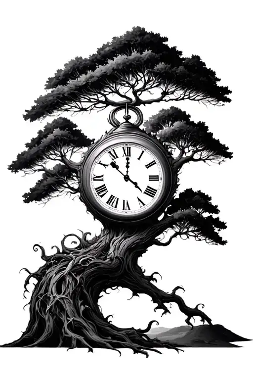 Clock And Tree Intertwined