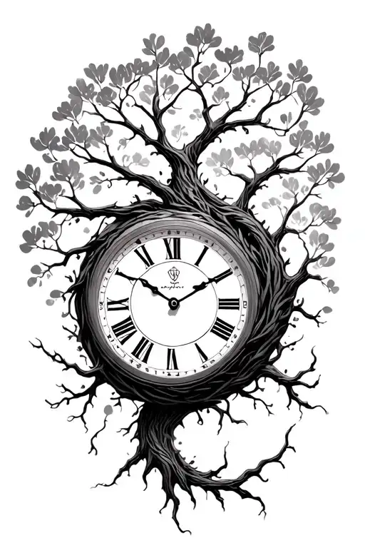 Clock And Tree Intertwined