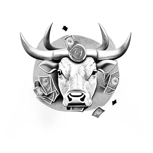 Bull With Money