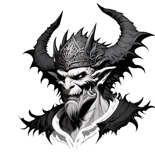 Demon King With Scarblion