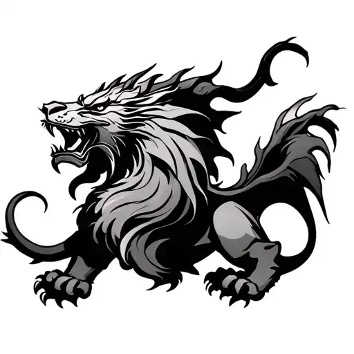 Dragon Lion