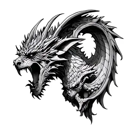 Gargoyle And Gothic Cathedral