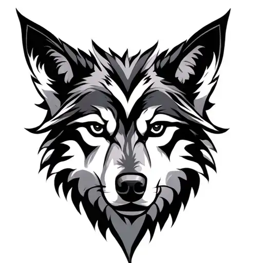 Tribal Wolf
