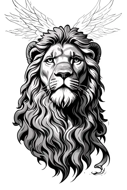 Lion And Jesus Christ