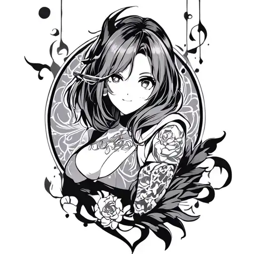 Anime Cartoon Character Sleeve