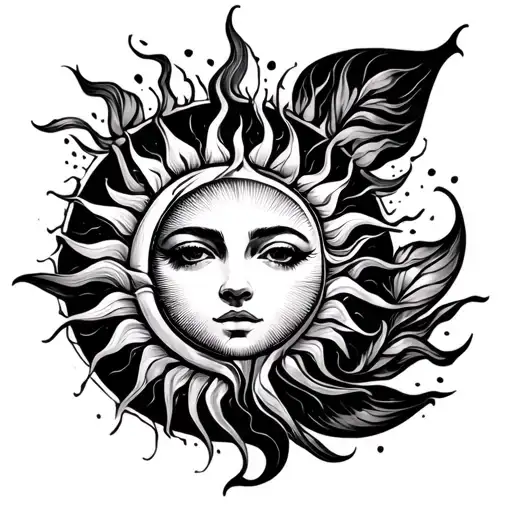 A Sun Fluid And Organic In Lines