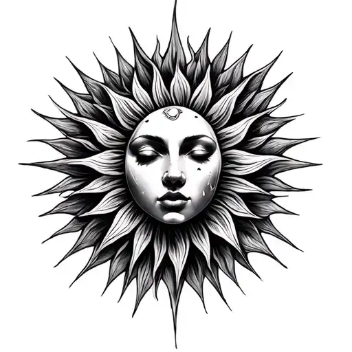 A Sun Fluid And Organic In Lines Without A Face