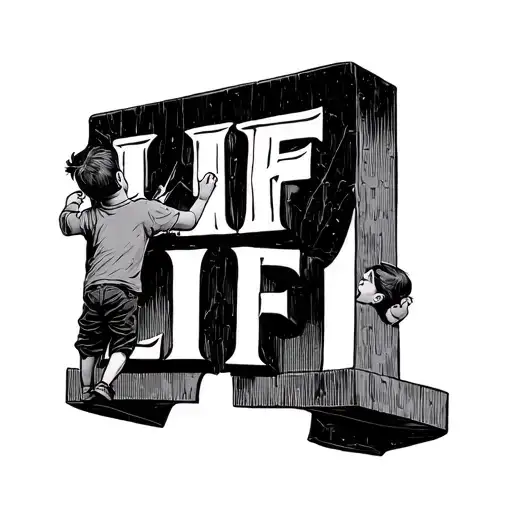 Life With Two Little Men Who Are Hanging On The Word Life