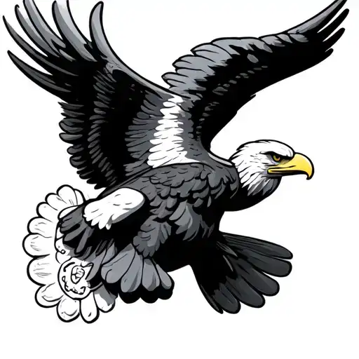 Kaws X Army Eagle Bright