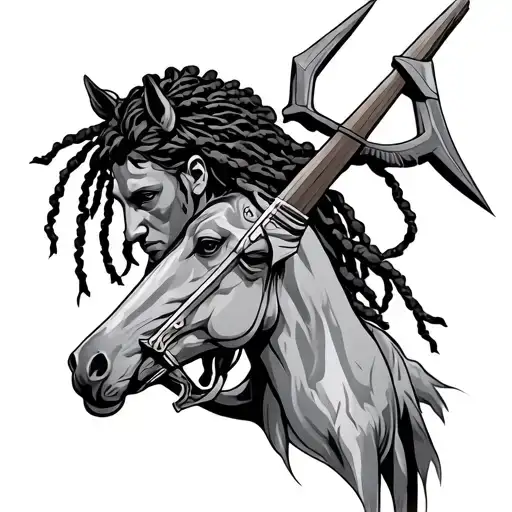 Sagittarius With Dreadlocks