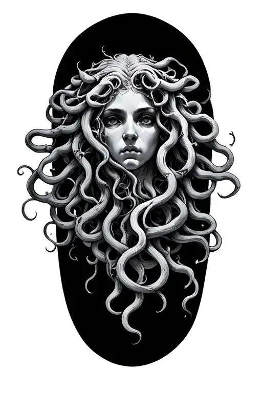 Medusa Tattoo Design