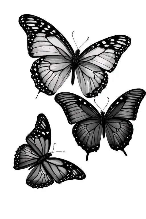 Butterflies Representing Love