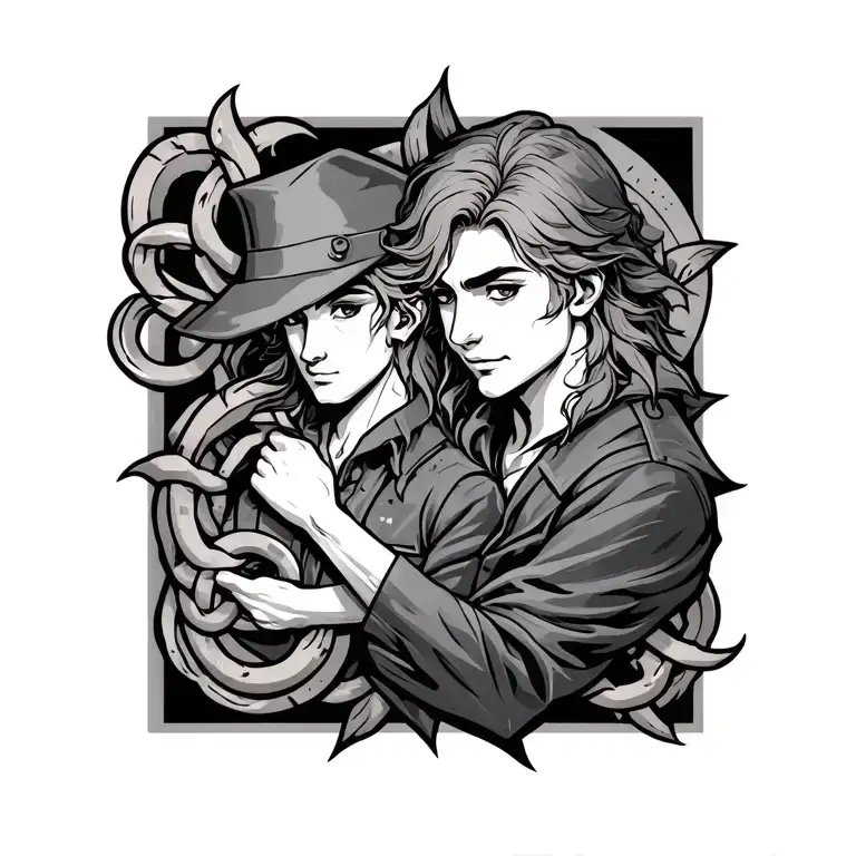 Jack And Link Intertwined