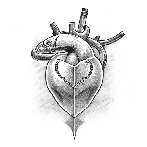 Heart Snake Dagger