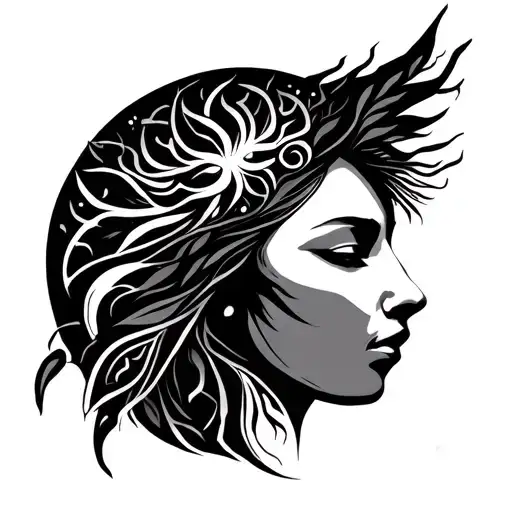 Pagan Mother Earth Tribal Inspired