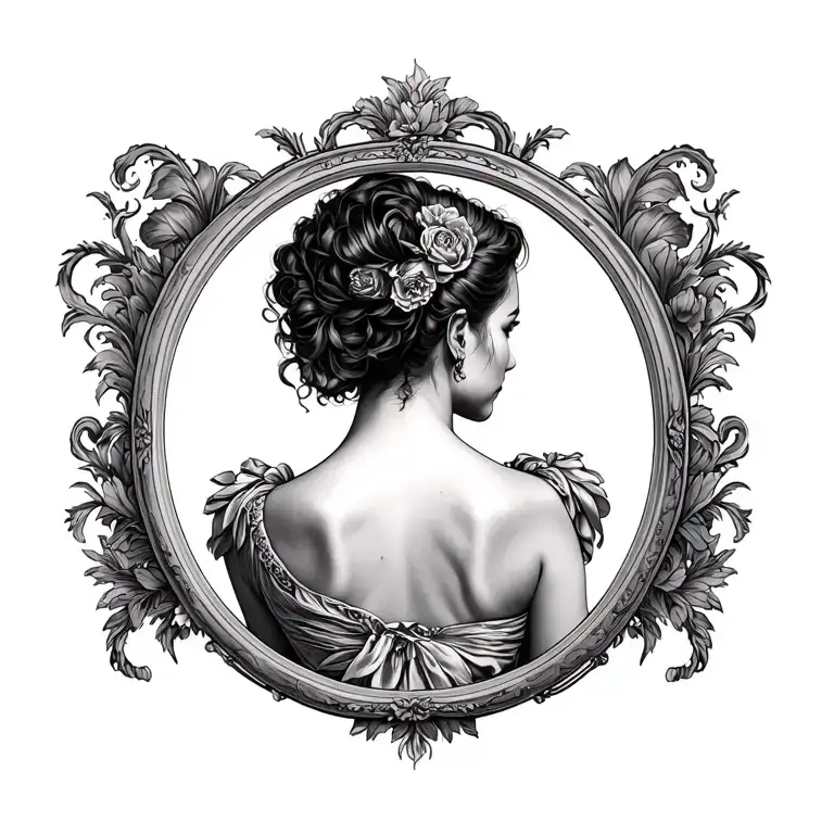 Giant Picture Frame Cover Edge Of Back