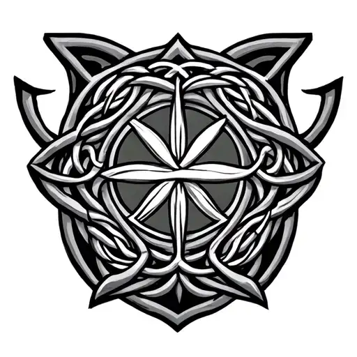 Celtic Fc In Celtic Symbol Sleeve