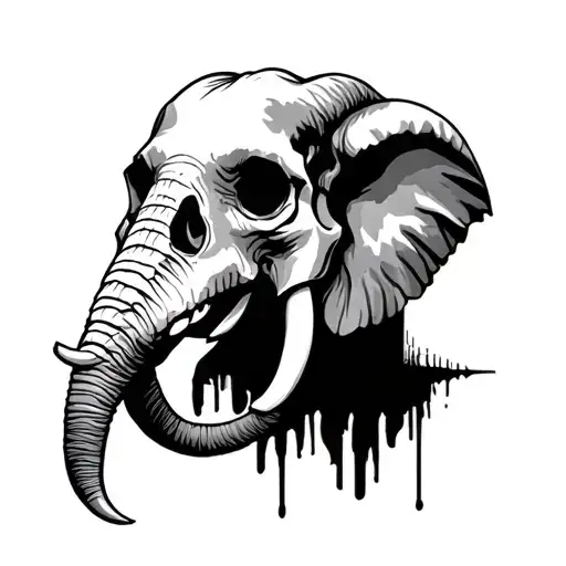 Elephant Skull