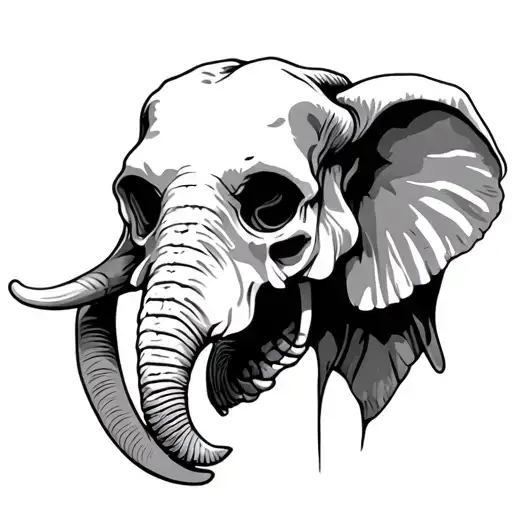 Elephant Skeleton Nose