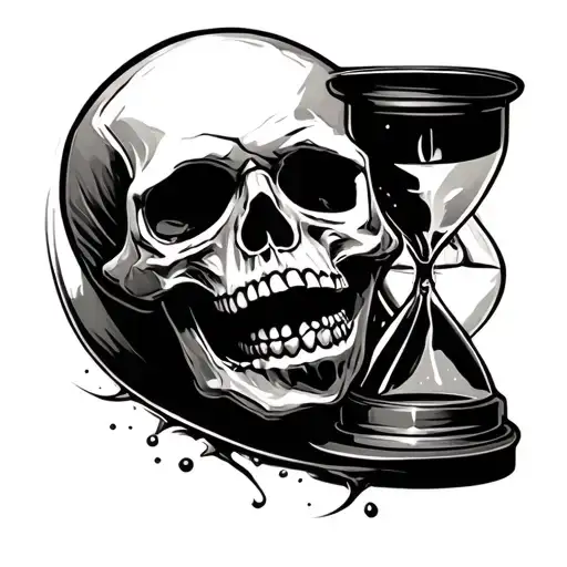 Hourglass Skull