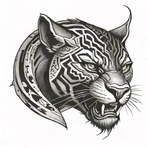 Black Panther Ready To Hunt And Take The Leap Of His Life