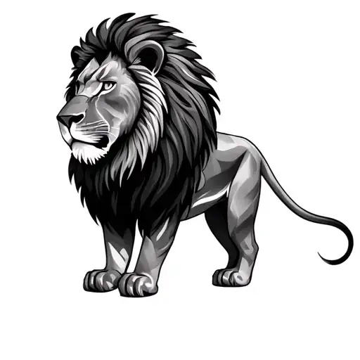Lion With